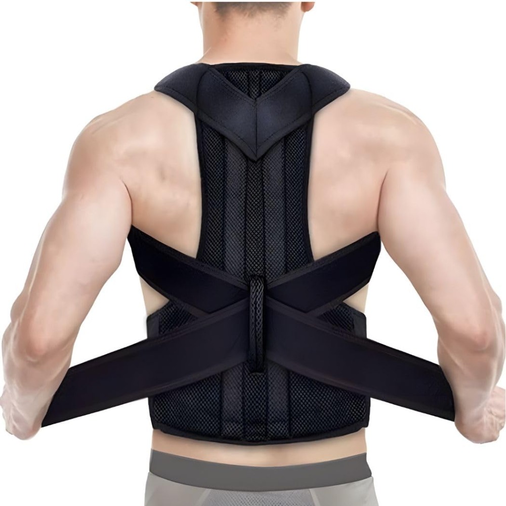 Posture Corrector Back Brace - Correttore di Postura per Uomini e