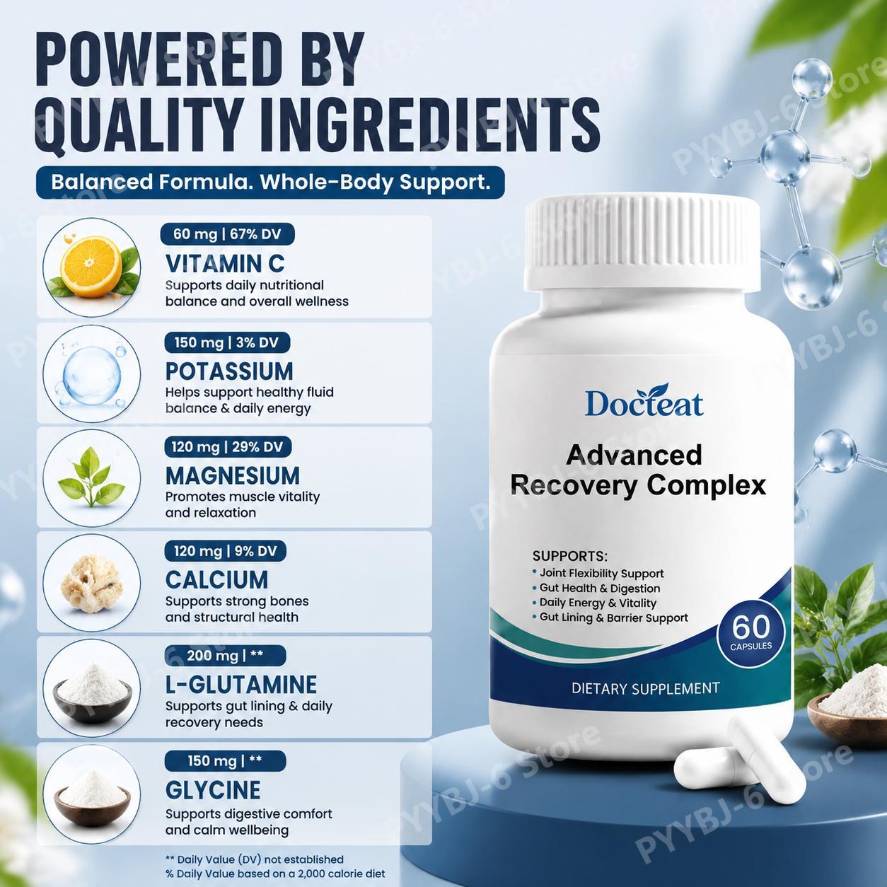 Complesso Avanzato per il Recu - Health Wellness & Nutrition Center Llc recensione e prezzo