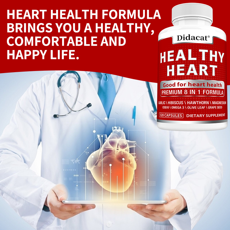 Capsule per la Salute del Cuor - Health Wellness & Nutrition Center Llc recensione e prezzo
