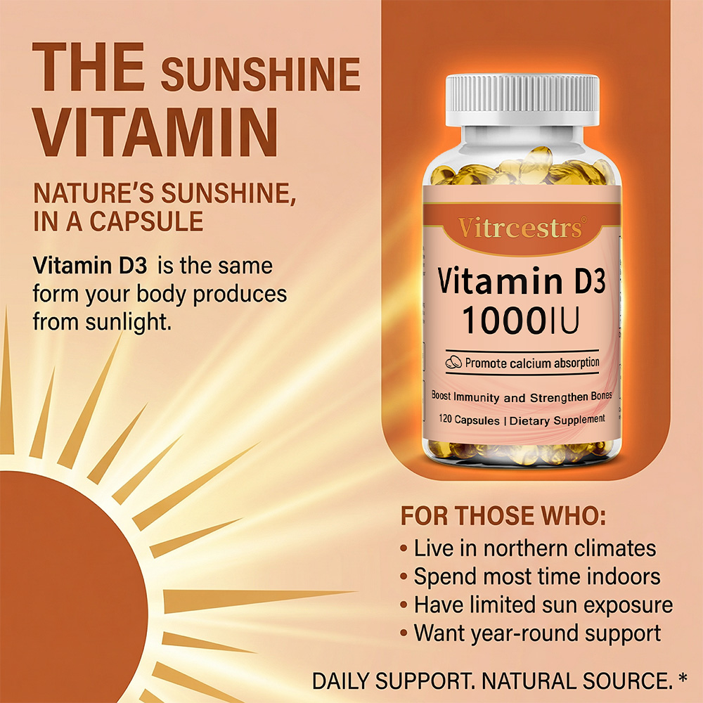Capsule di vitamina D3 1000 UI - Health Wellness & Nutrition Center Llc recensione e prezzo