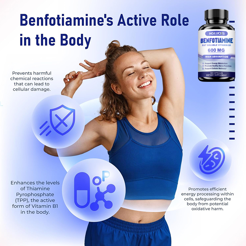 Capsule di Benfotiamina, con V - Health Wellness & Nutrition Center Llc recensione e prezzo