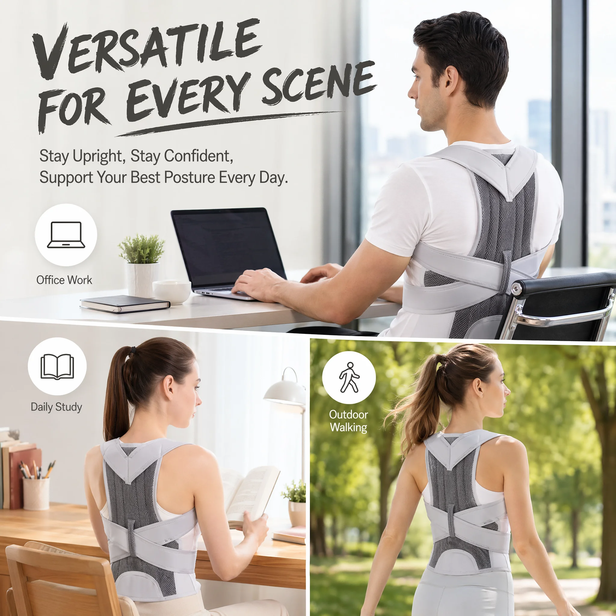 Correttore di Postura Regolabi - Posture Corrector Back Brace recensione e prezzo