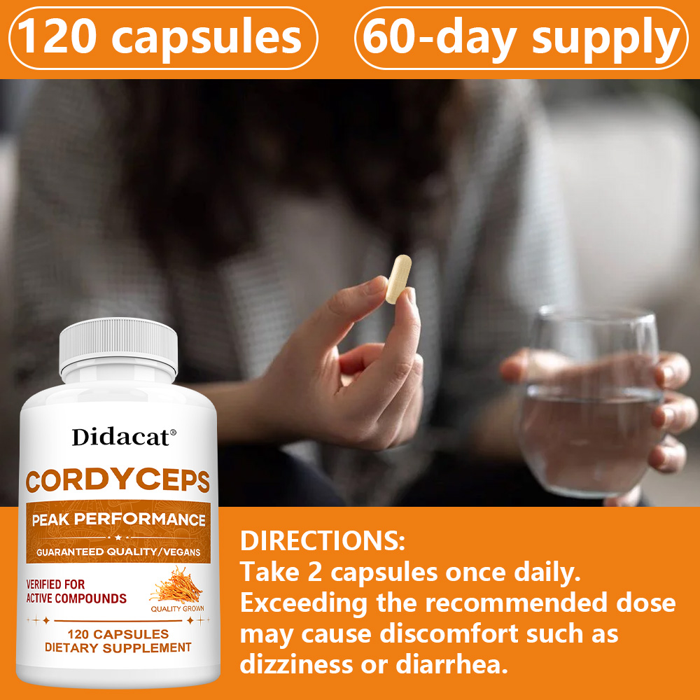 Capsule di Cordyceps 1000mg, I - Health Wellness & Nutrition Center Llc recensione e prezzo