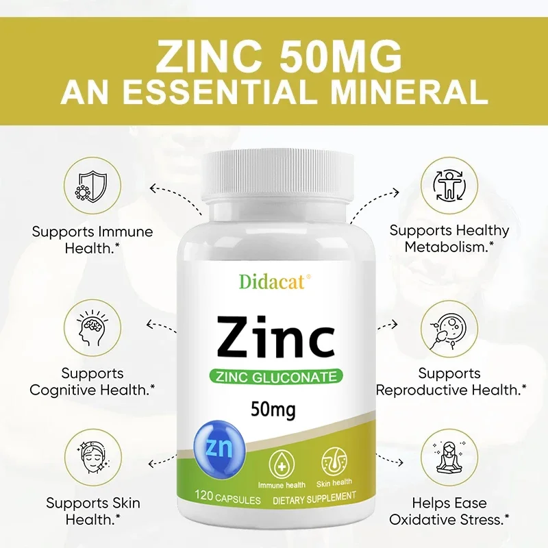 Zinco 50 Mg - con gluconato di - Health Wellness Day recensione e prezzo